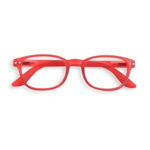 Izipizi Paris Unisex Reading Glasses #B +2 Red Crystal NIB